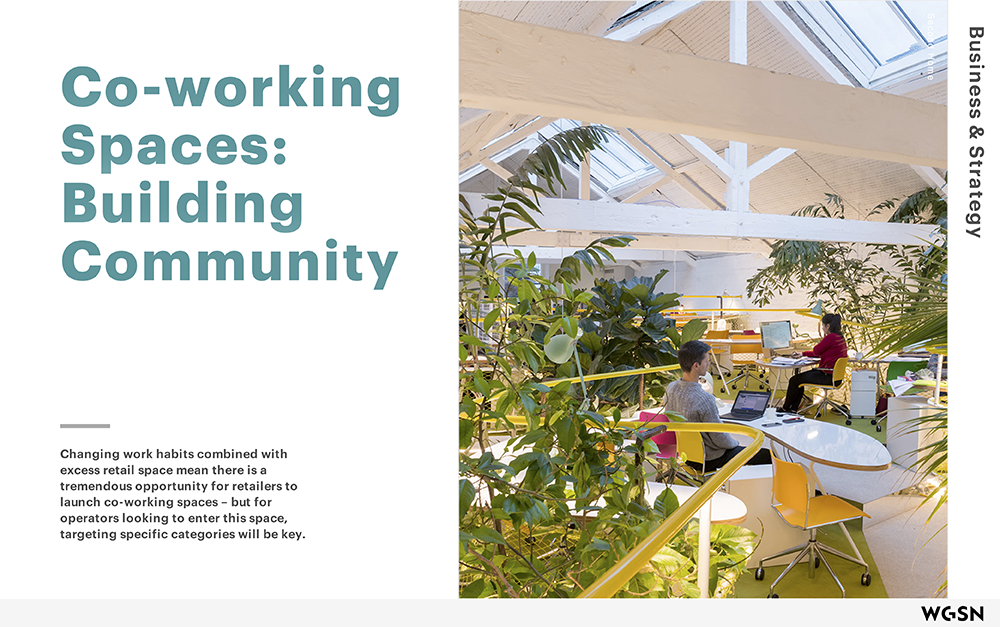 Co-working spaces: building community